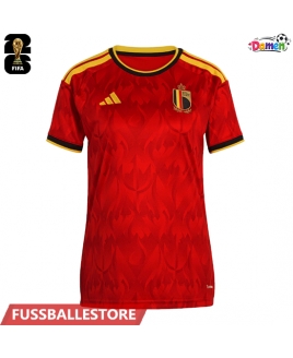 Günstige Belgien Heimtrikot Damen WM 2026 Kurzarm